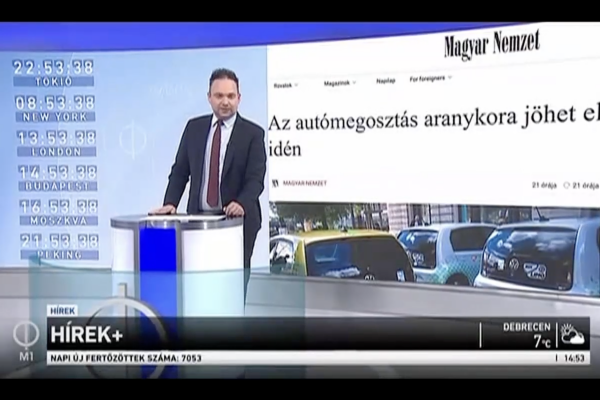 MTV Híradó - közösségi autózás MTV Híradó - közösségi autózás